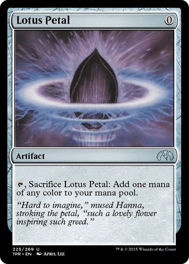 Carta: lotus petal